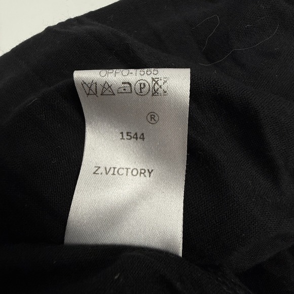 TARA JARMON 100% Silk Sleeveless Shift Black Dress Size 40 - Picture 9 of 9